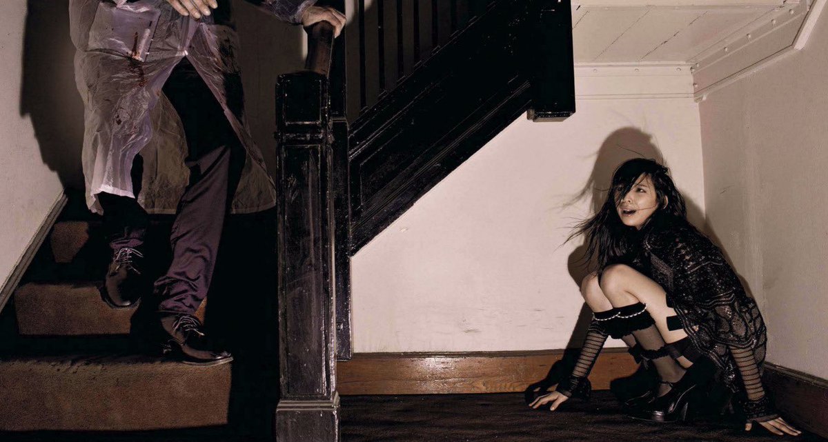 RT @_HDD: ‘Horror Movie’ photographed by Steven Meisel for Vogue Italia (2014) https://t.co/cLORkIssPv