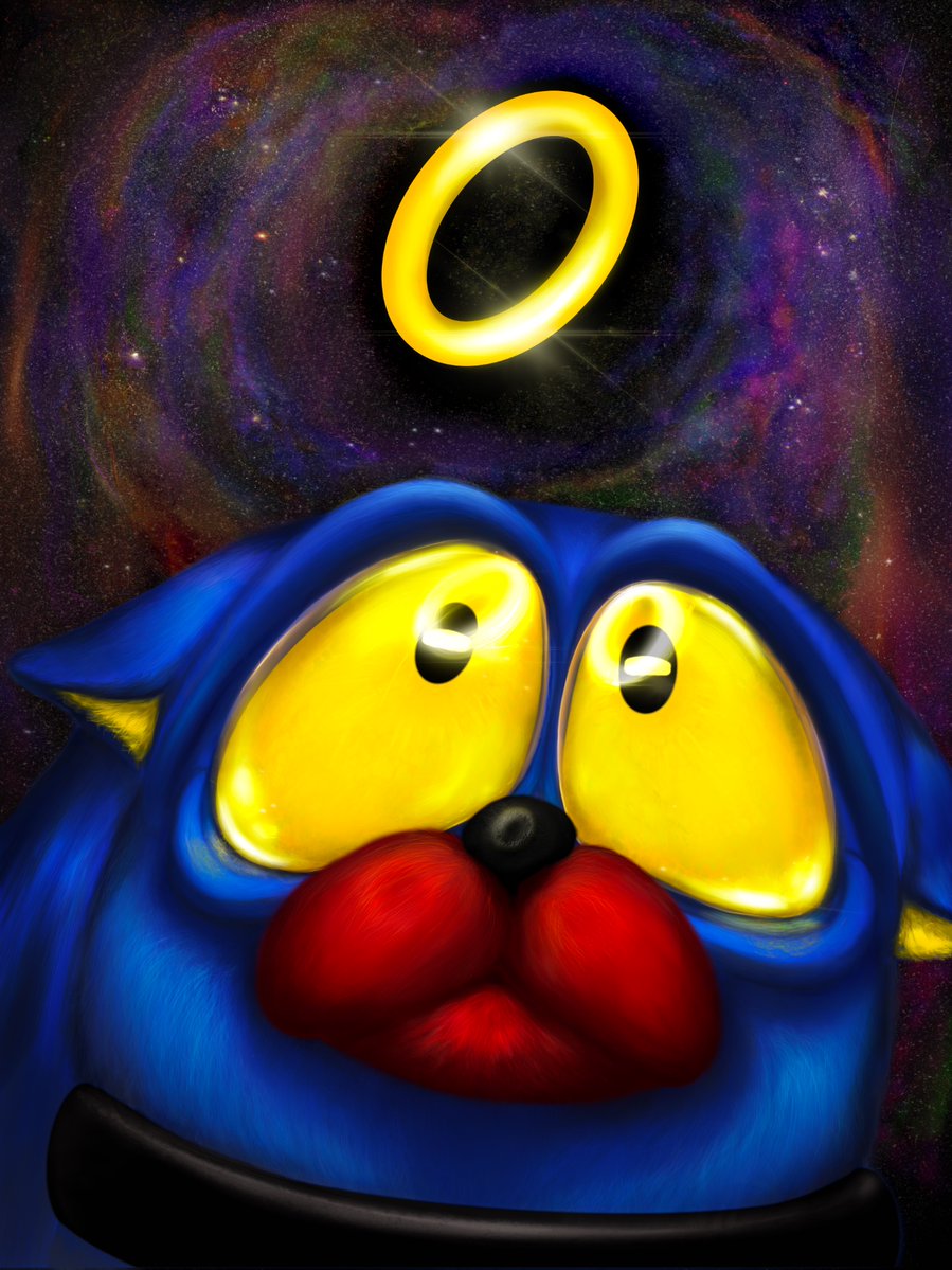 RT @vampdotexe: fuck captions. 

Art by me | inspired by
@sprotogremlins @RealHPOS10I #HarryPotterObamaSonic10Inu https://t.co/lW7sIzaaEB