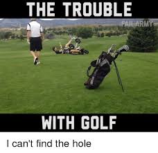 Golfing