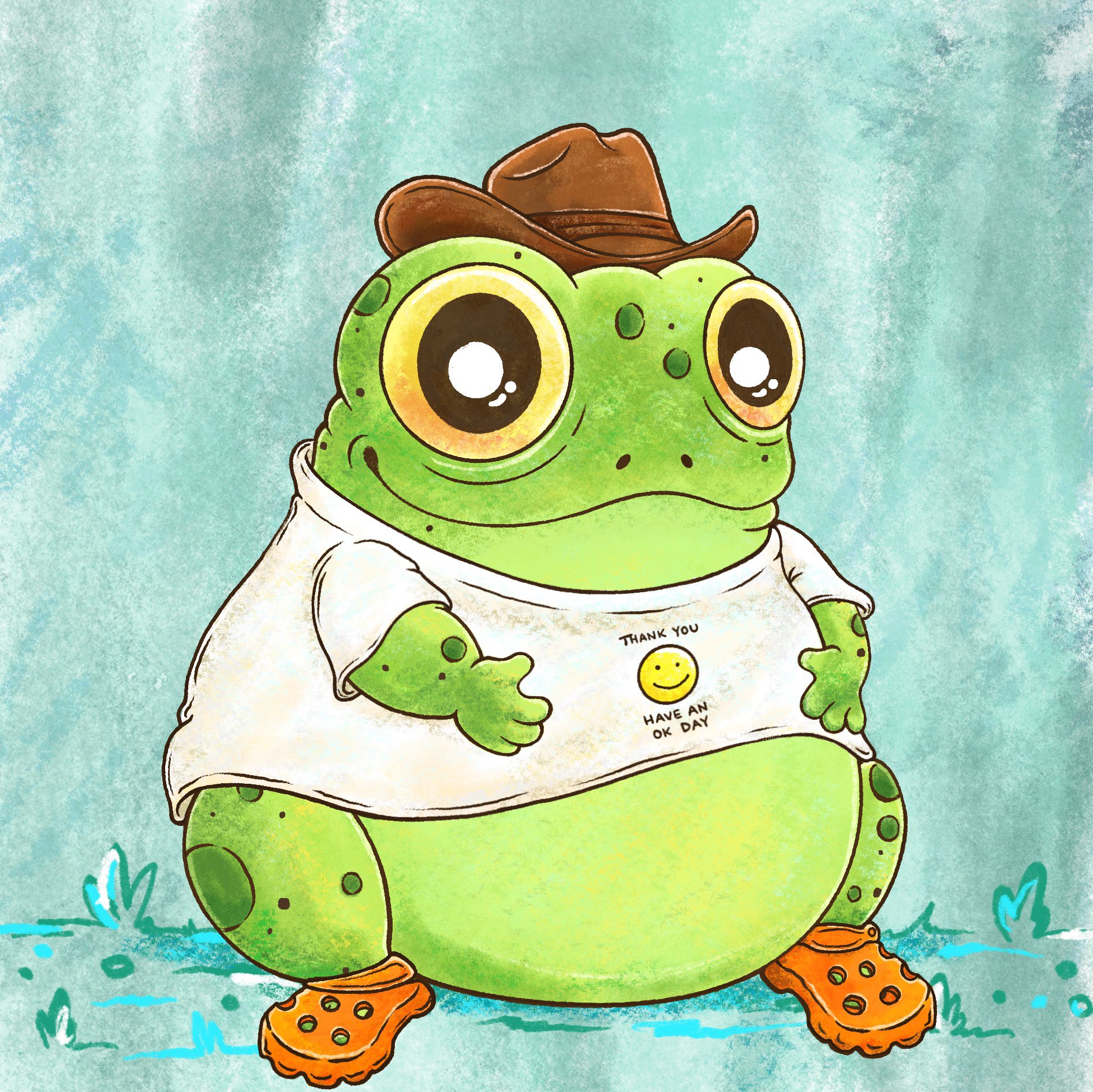 Emotional Support Frogs