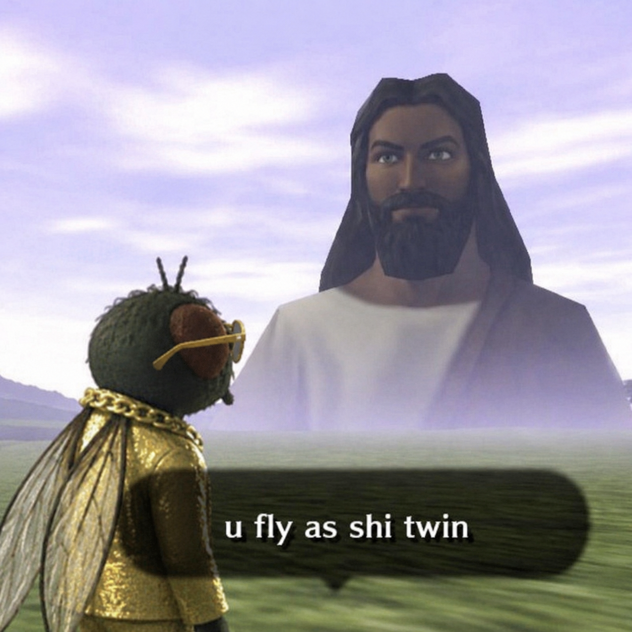 u fly as shi twin