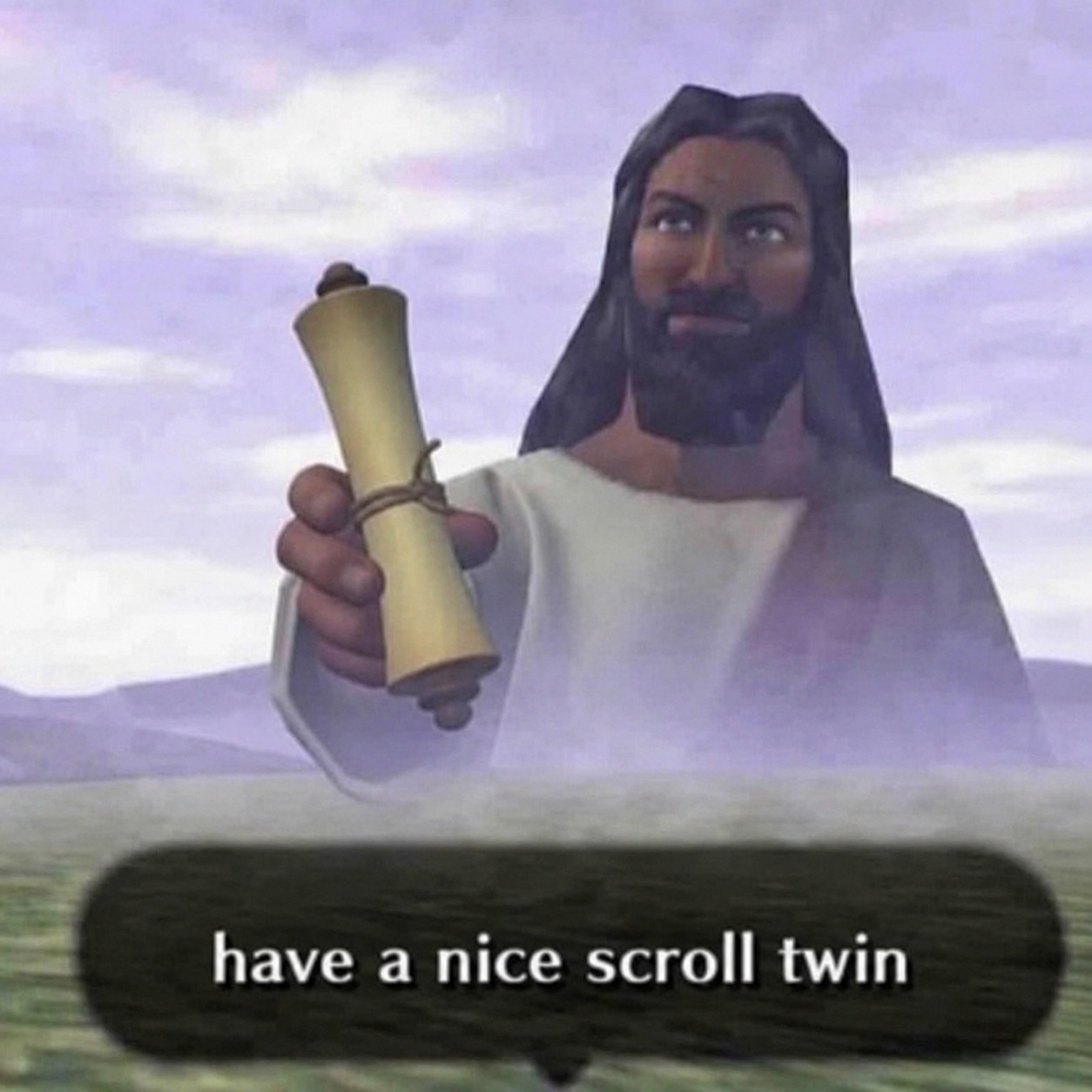 have a nice scroll twin