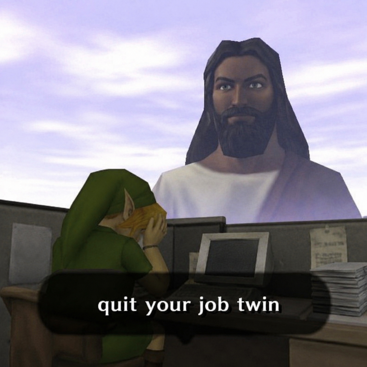 quit your job twin